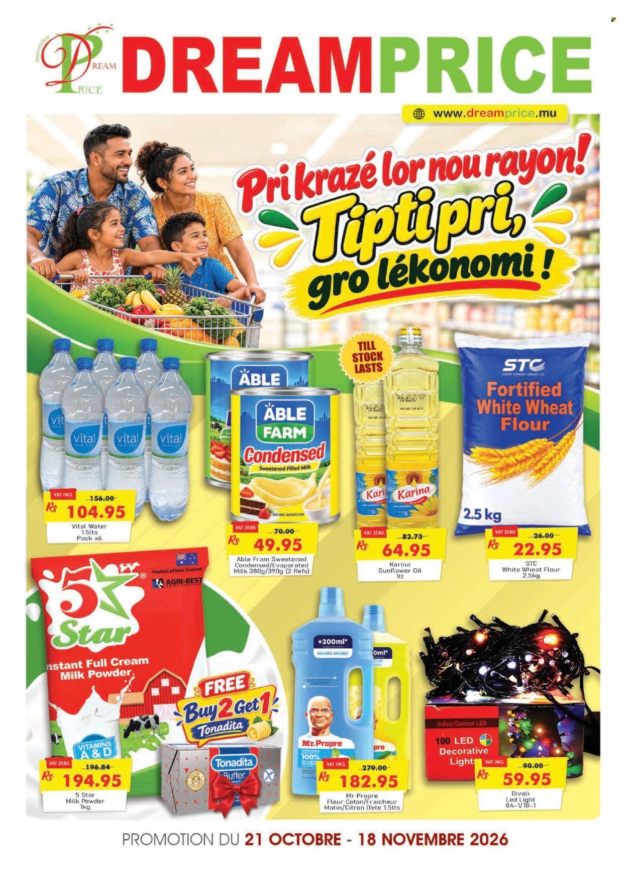Catalogue Dreamprice - 21/10/2026 - 18/11/2026. Page 1
