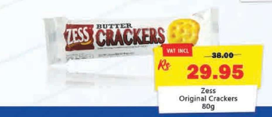 Zess Original Crackers 80g