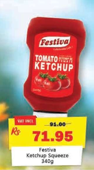 Festiva Ketchup Squeeze 340g