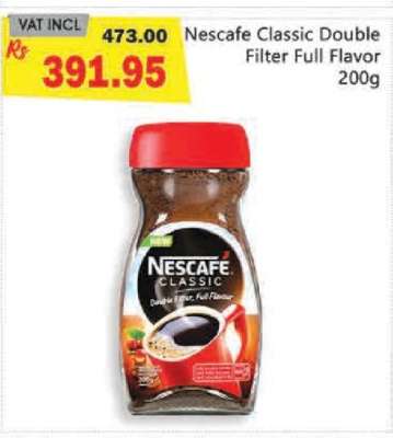 Nescafe Classic Double Filter Full Flavor 200g