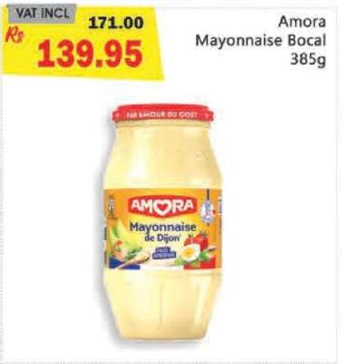 Amora Mayonnaise Bocal 385g