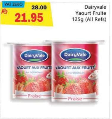 Dairyvale Yaourt Fruite 125g (All Refs)