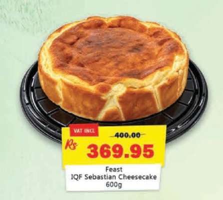 Feast IQF Sebastian Cheesecake