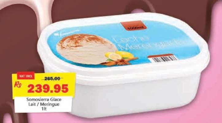 Somosierra Glace Lait / Meringue