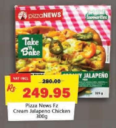 Pizza News Fz Cream Jalapeno Chicken 300g