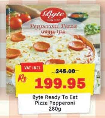 Byte Ready To Eat Pizza Pepperoni 280g