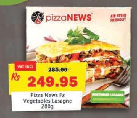 Pizza News Fz Vegetables Lasagne 280g