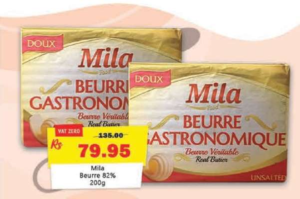 Mila Beurre 82% 200g
