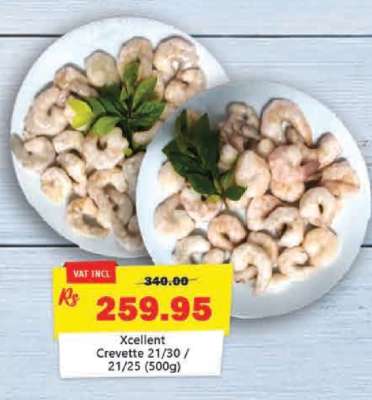 Xcellent Crevette 21/30 / 21/25 (500g)