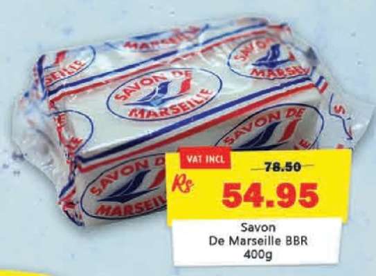 Savon De Marseille BBR 400g