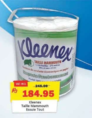 Kleenex Taille Mammouth Essuie Tout