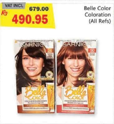 Belle Color Coloration (All Refs)