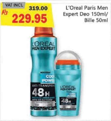 L'oreal Paris Men Expert Deo 150ml/Bille 50ml