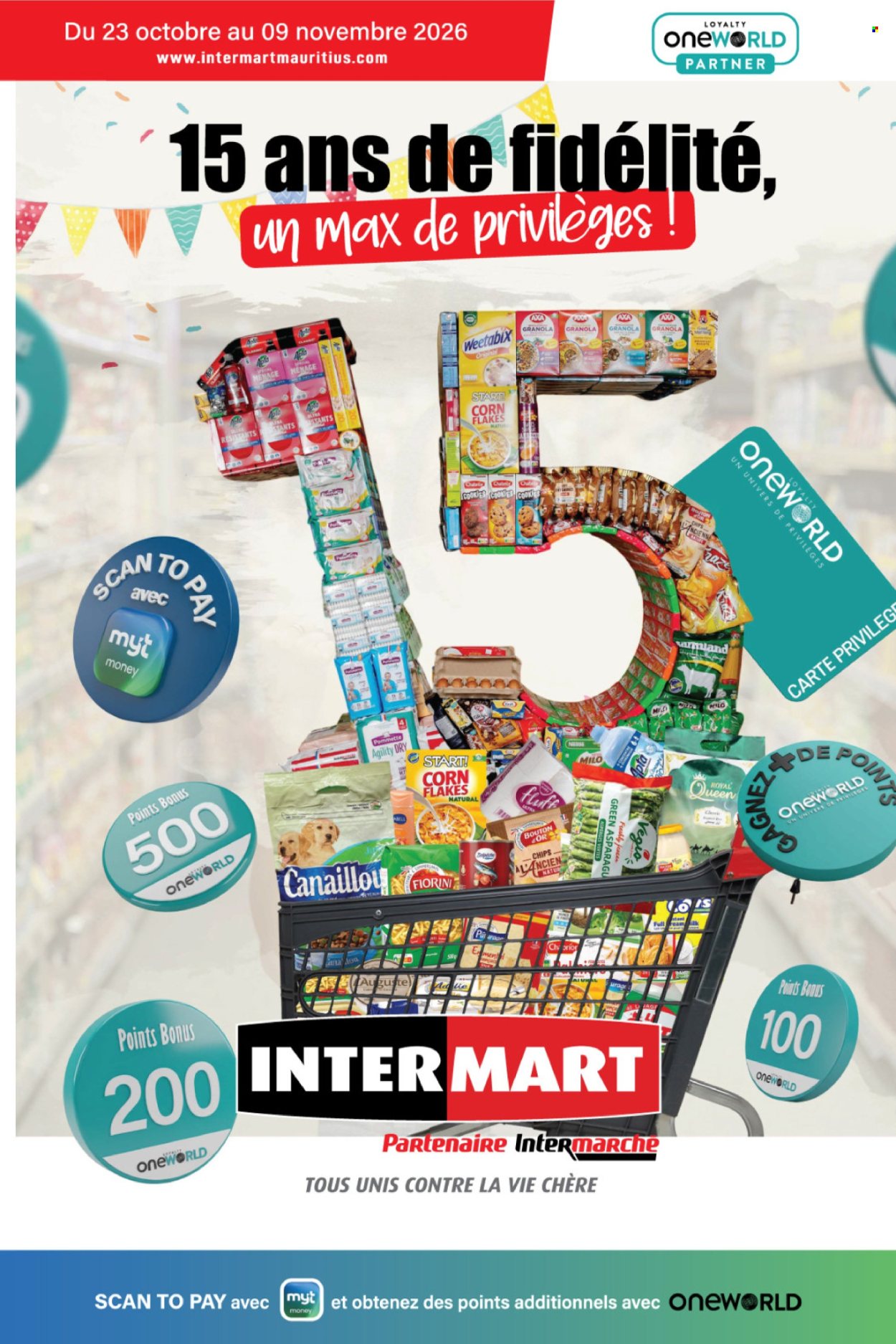 Catalogue Intermart - 23/10/2026 - 09/11/2026. Page 1