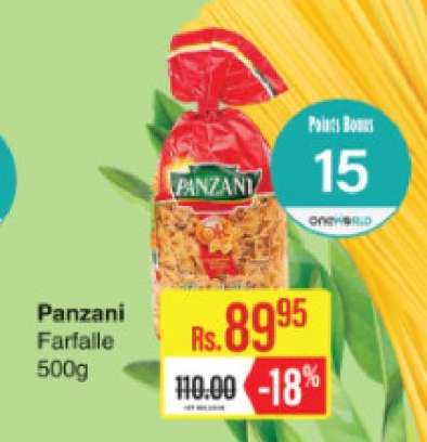 Panzani Farfalle
