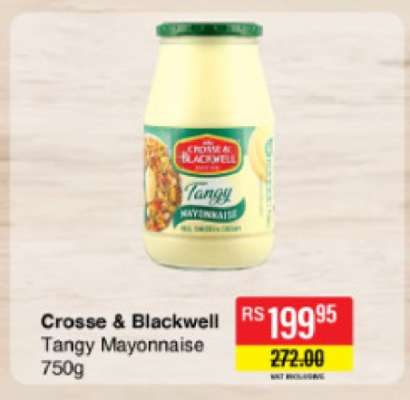 Crosse & Blackwell Tangy Mayonnaise