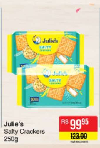 Julie's Salty Crackers