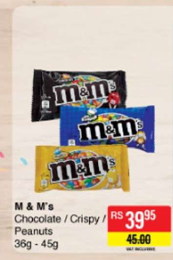 M&M's