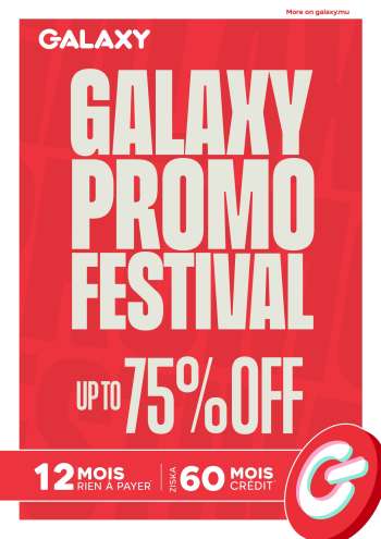 Catalogue Galaxy - 25/10/2026 - 09/11/2026.