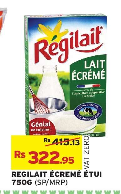 REGILAIT ECREME ETUI 750G