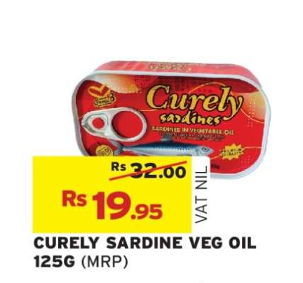 Curely Sardine Veg Oil