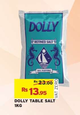 DOLLY TABLE SALT