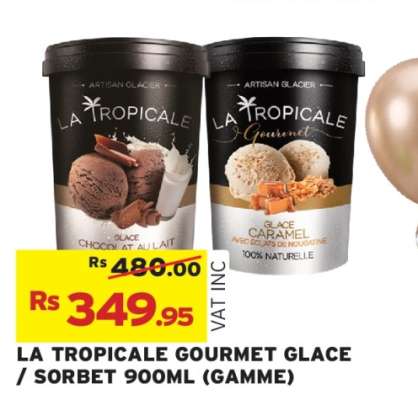 LA TROPICALE GOURMET GLACE/SORBET 900ML (GAMME)