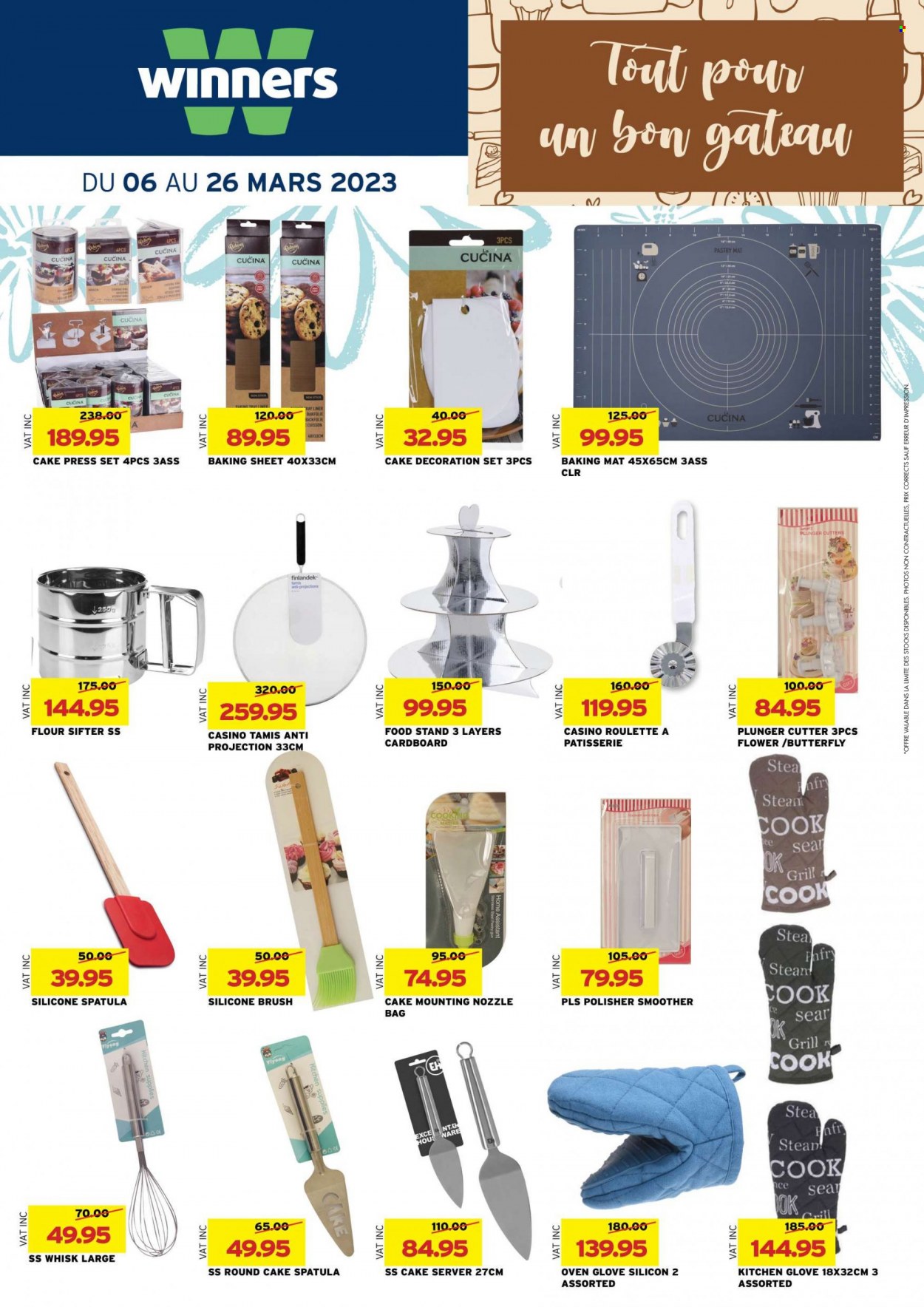 <magasin> - <du DD/MM/YYYY au DD/MM/YYYY> - Produits soldés - ,<products from flyers>. Page 25. 
