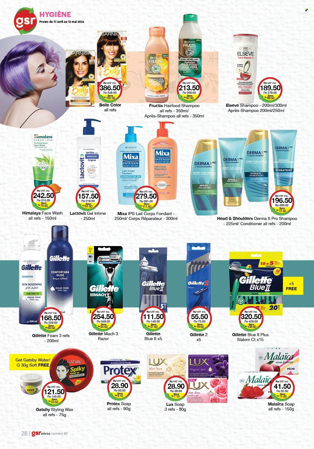 thumbnail - <magasin> - <du DD/MM/YYYY au DD/MM/YYYY> - Produits soldés - ,<products from flyers>. Page 28.