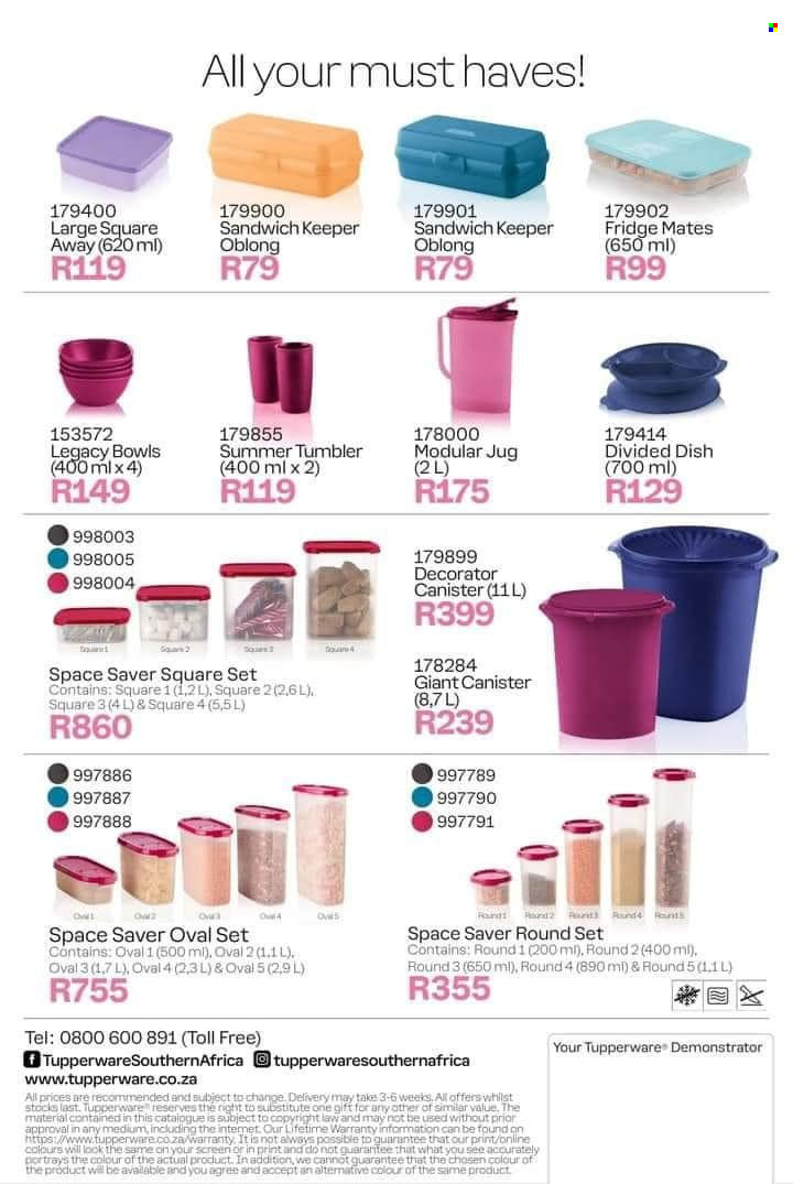 Catalogue Tupperware - 01/09/2024 - 28/09/2024. Page 9