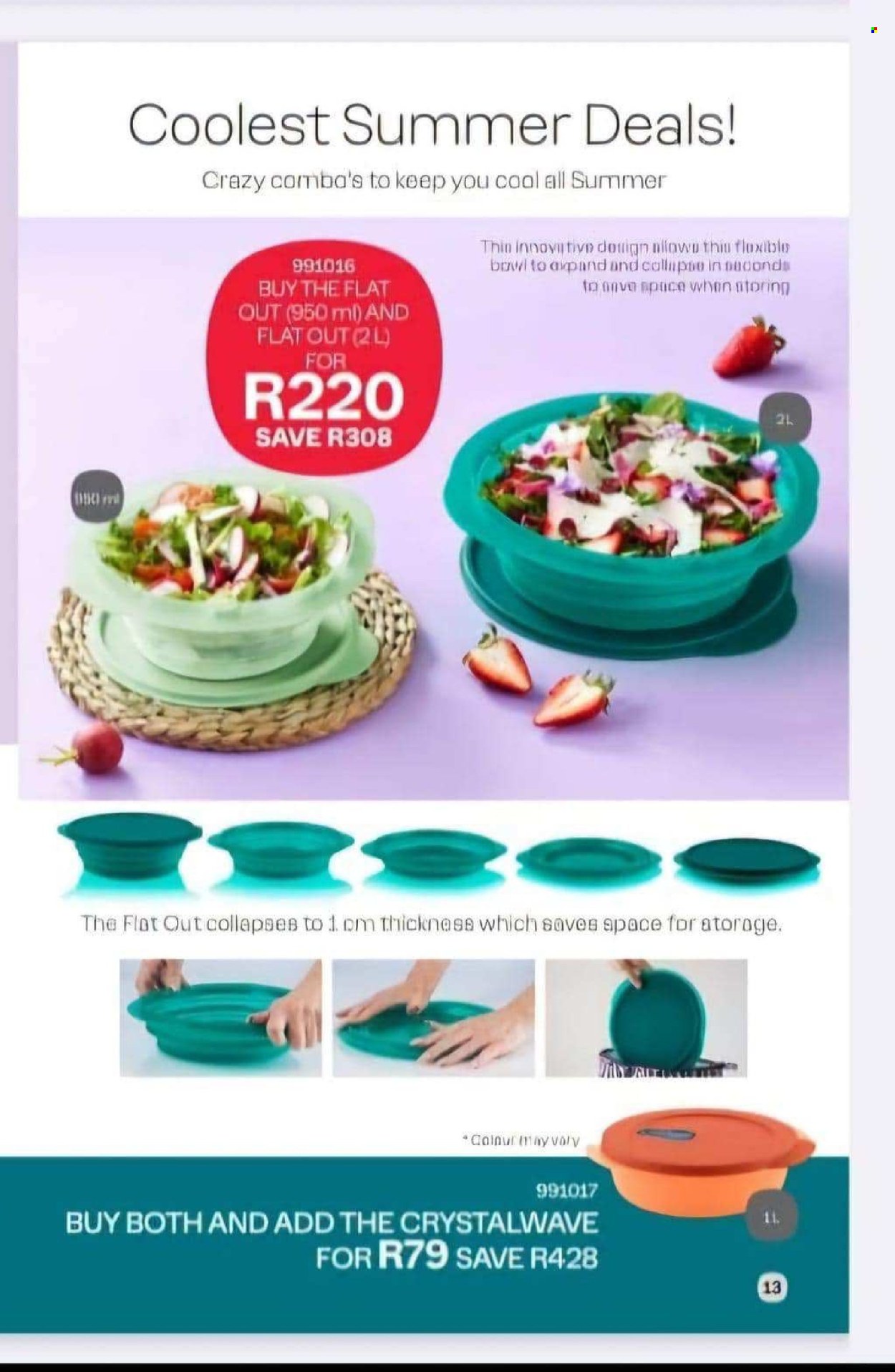 Catalogue Tupperware. Page 1