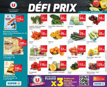 Catalogue Super U - 23/10/2024 - 27/10/2024.