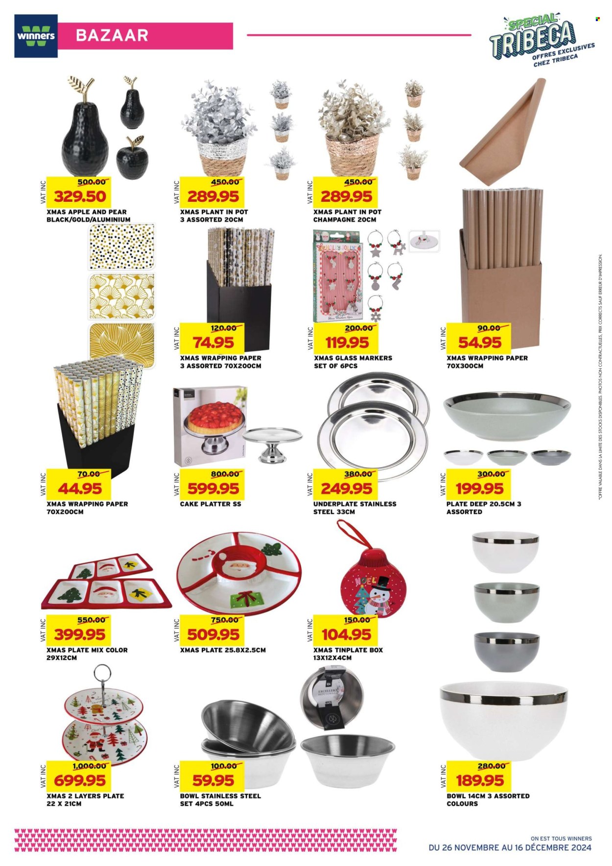 Catalogue Winner's - 26/11/2024 - 16/12/2024. Page 1